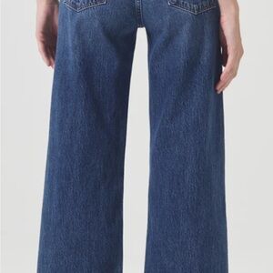 Agolde Dark Blue Flare Jeans